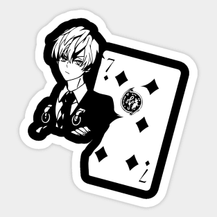 Leo Constantine Pinochle Stencil Sticker